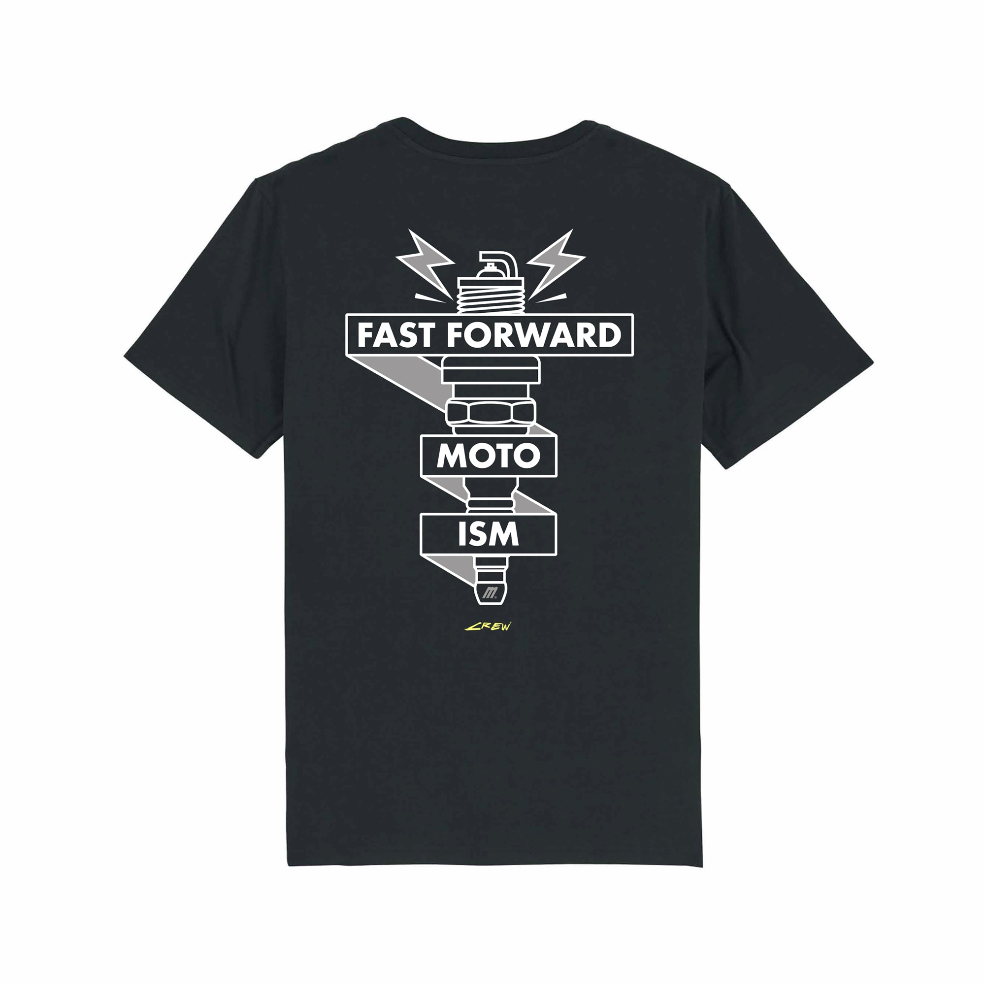 MOTOISM CREW Shirt Black Unisex
