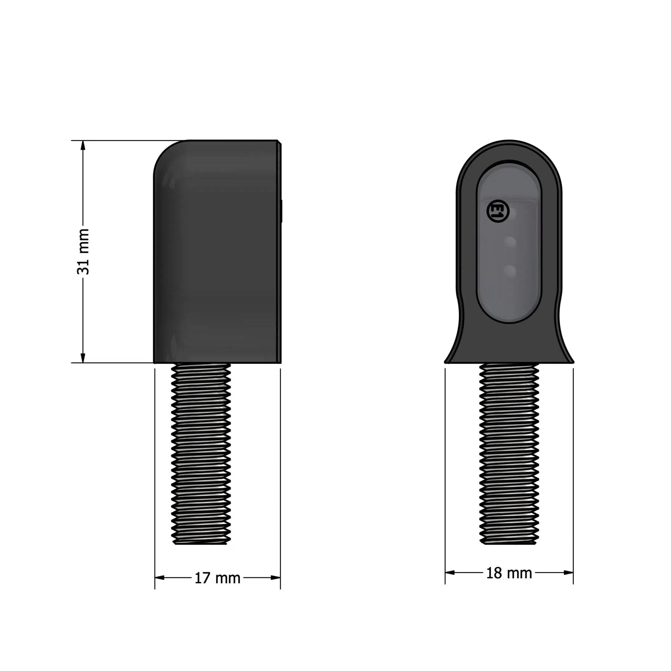 Universal Blinker Type - One (1 Paar, 2 Stück)